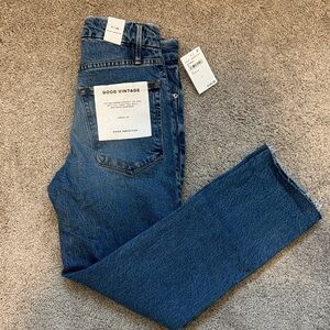 Good American Vintage Blue Straight Women’s Jeans